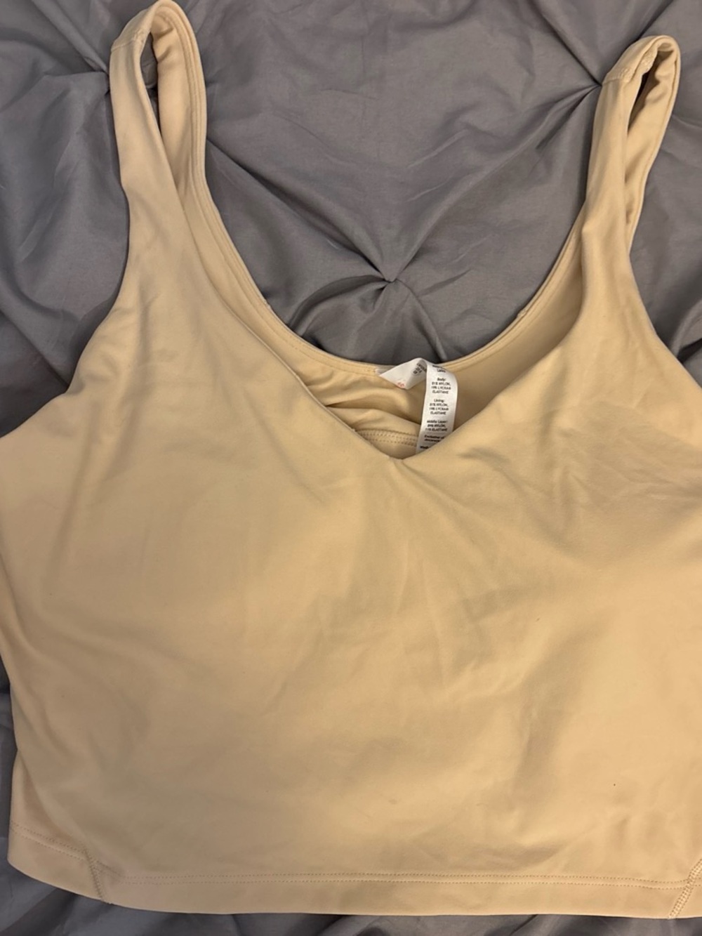lululemon athletica Cropped Align Tank in Prosecco